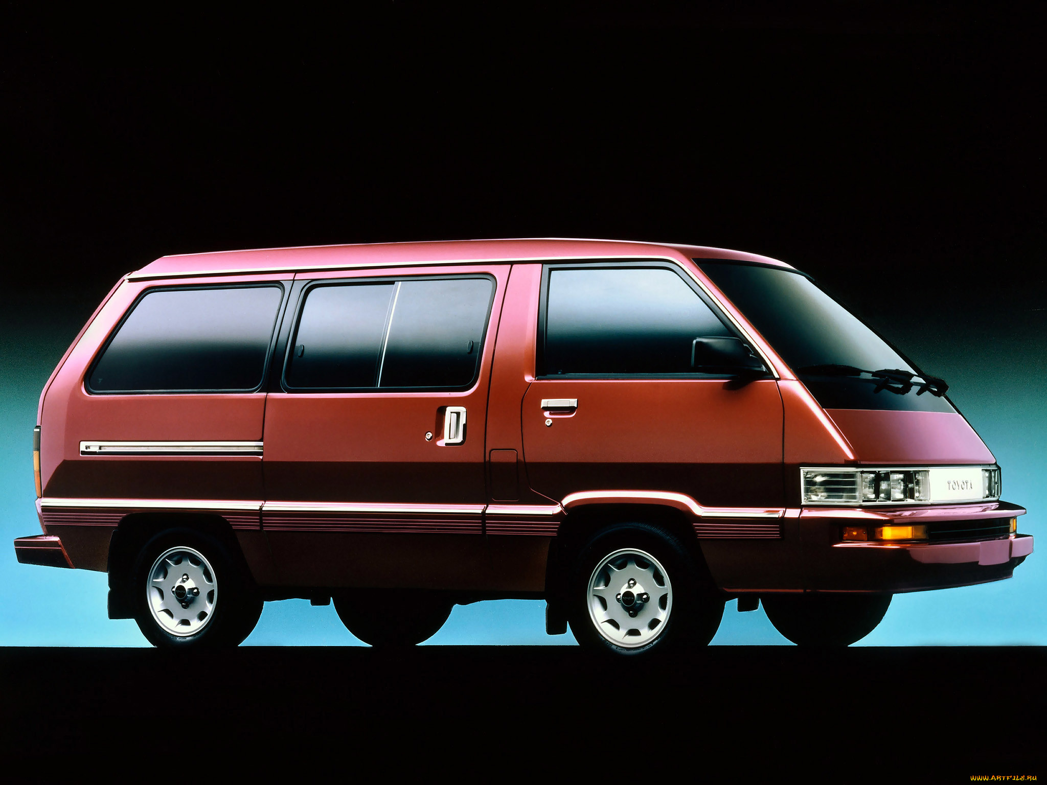 , toyota, van